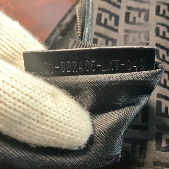 Black Fendi Zucca Canvas &Leather hobo bag - Picture 8 of 10